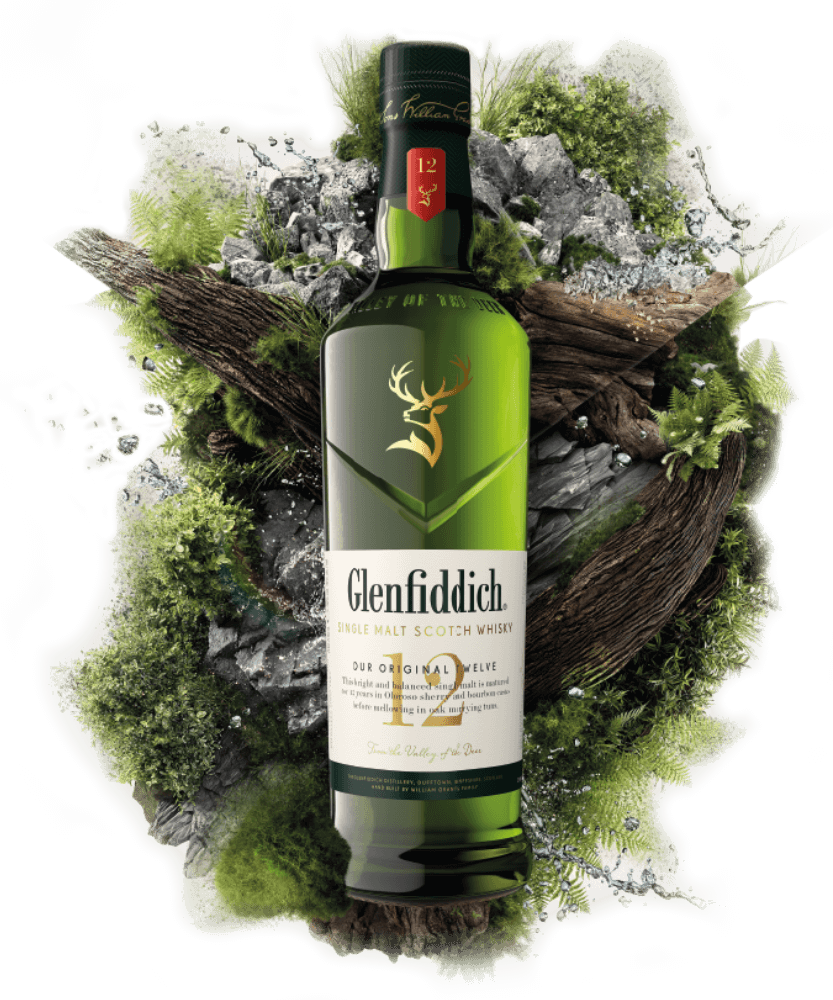 Butelka 12 letniego Glenfiddich