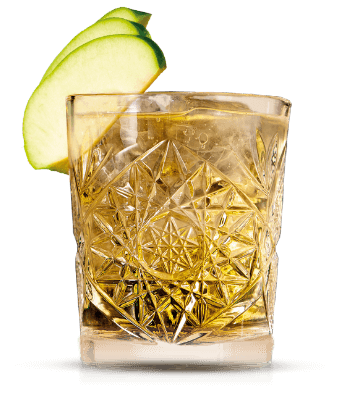 Szklaneczka koktailu apple mizuara