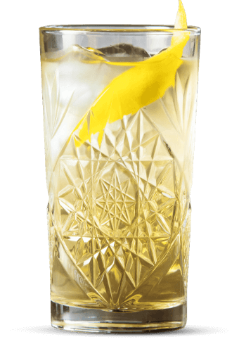 Szklaneczka koktailu blackcurrant glenfiddich highball