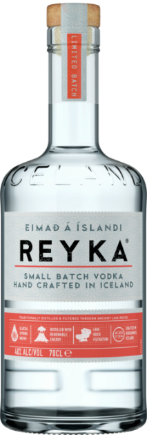 Butelka wódki Reyka