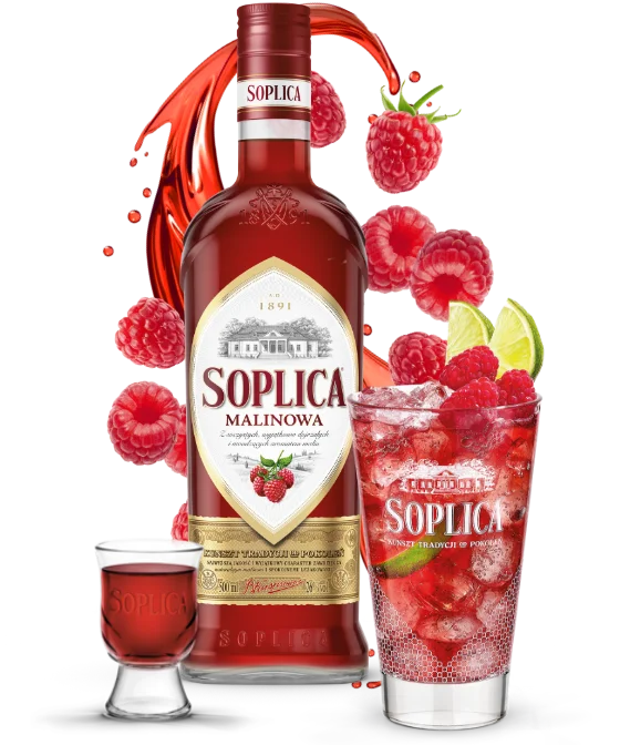 Butelka Soplicy Malinowej